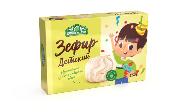 №2 Зефир белевский "Детский" 250г в Заринске