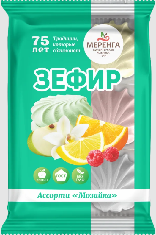  Меренга Зефир Мозайка, 270г  в Заринске