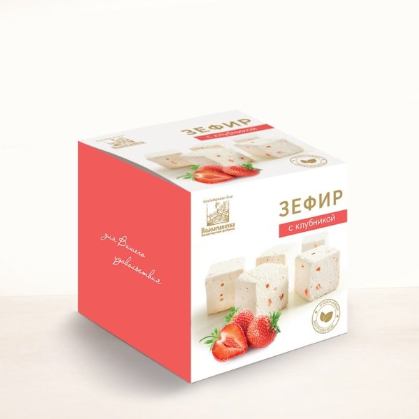 №2 Зефир с клубникой 180г  в Заринске