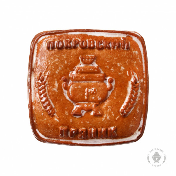 №3 Пряник печатный  Фирменный, (начинка абрикосовое повидло), 300г   в Заринске