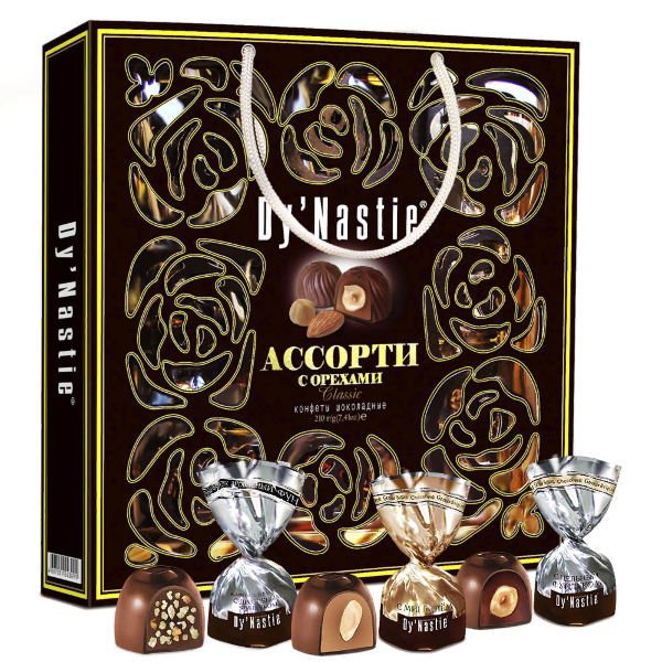 №3 Династия Сумка Конфеты "Классик", 210г      в Заринске