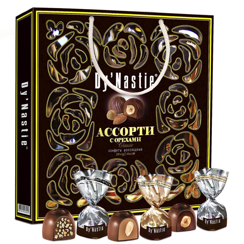  Династия Сумка Конфеты "Классик", 210г      в Заринске